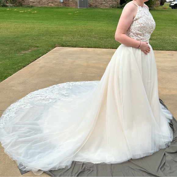 Morilee Rebecca wedding gown NWT - Picture 7 of 12